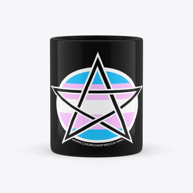 Trans Pride Pentacle