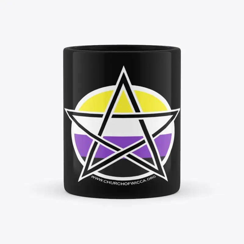 NonBinary Pride Pentacle