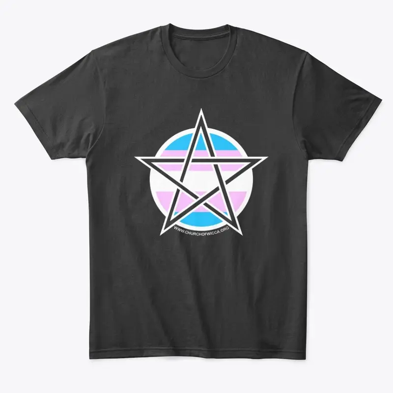 Trans Pride Pentacle