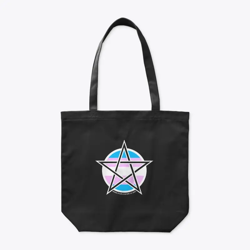 Trans Pride Pentacle